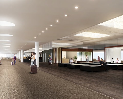 第2旅客ターミナルビル 寛ぎの大空間の名称決定 －NARITA SKY LOUNGE 和　4月24日オープン－より